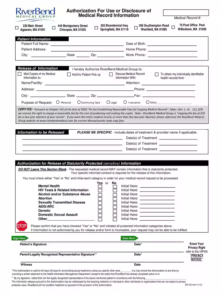 riverbend medical records Preview on Page 1