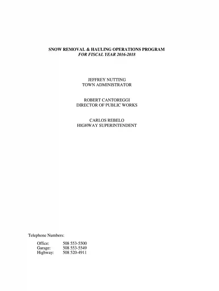 agreement plow Preview on Page 1
