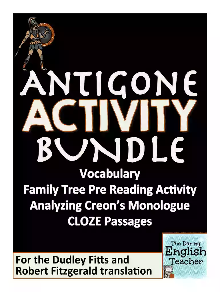 ANTIGONE ACTIVITY BUNDLE Preview on Page 1