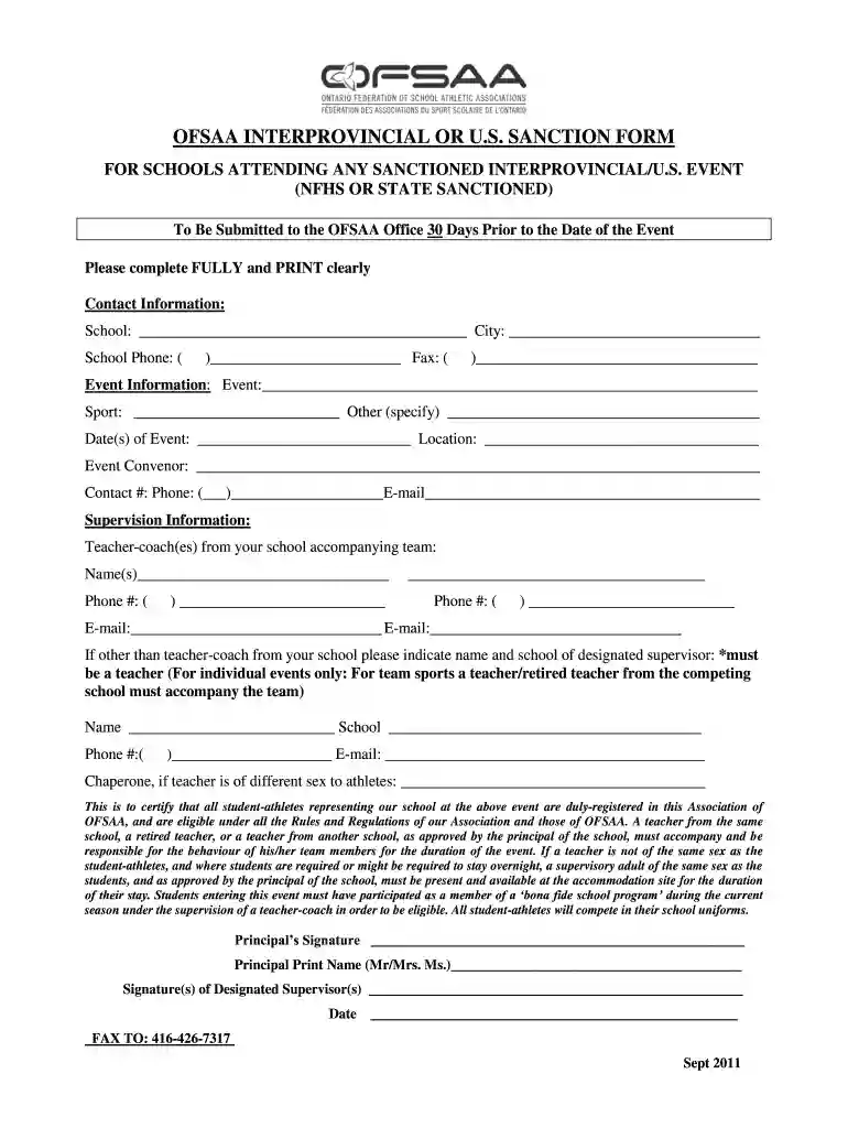 ofsaa interprovincial Preview on Page 1