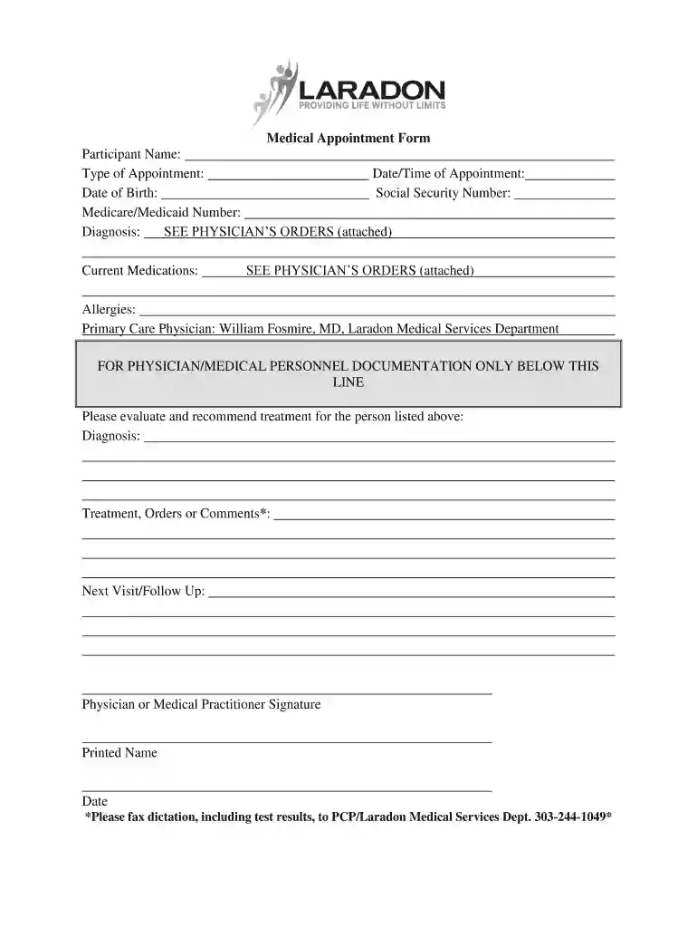 doctor appointment template free download Preview on Page 1