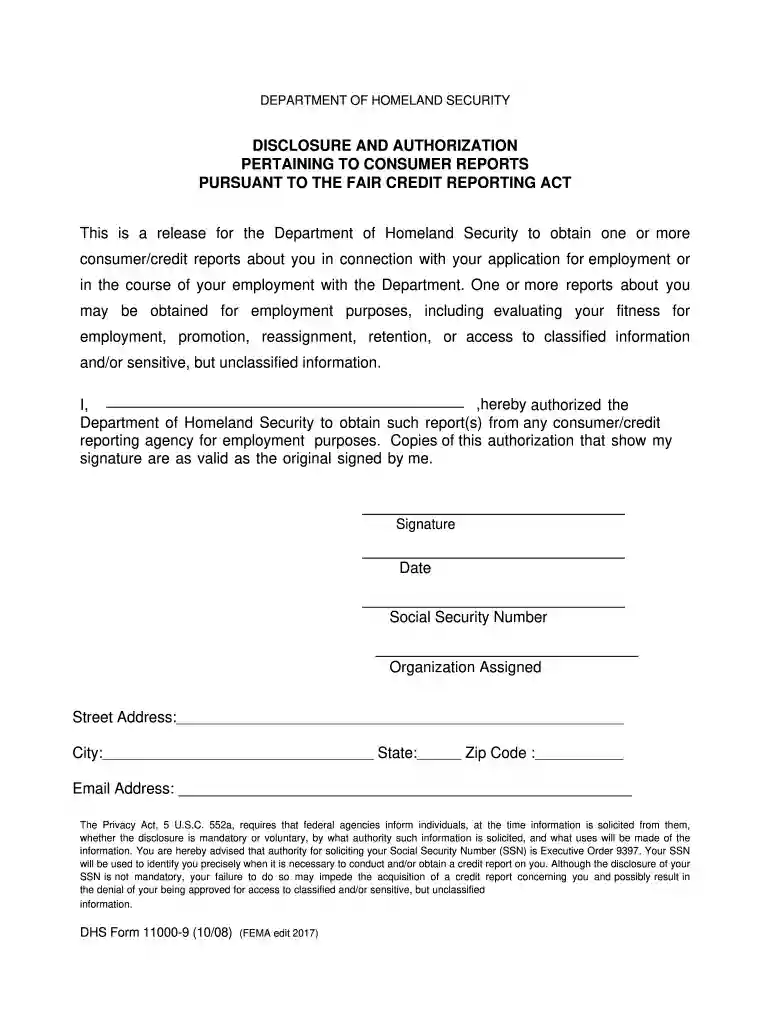 which form is required to be completed by all employees prior to departing dhs Preview on Page 1