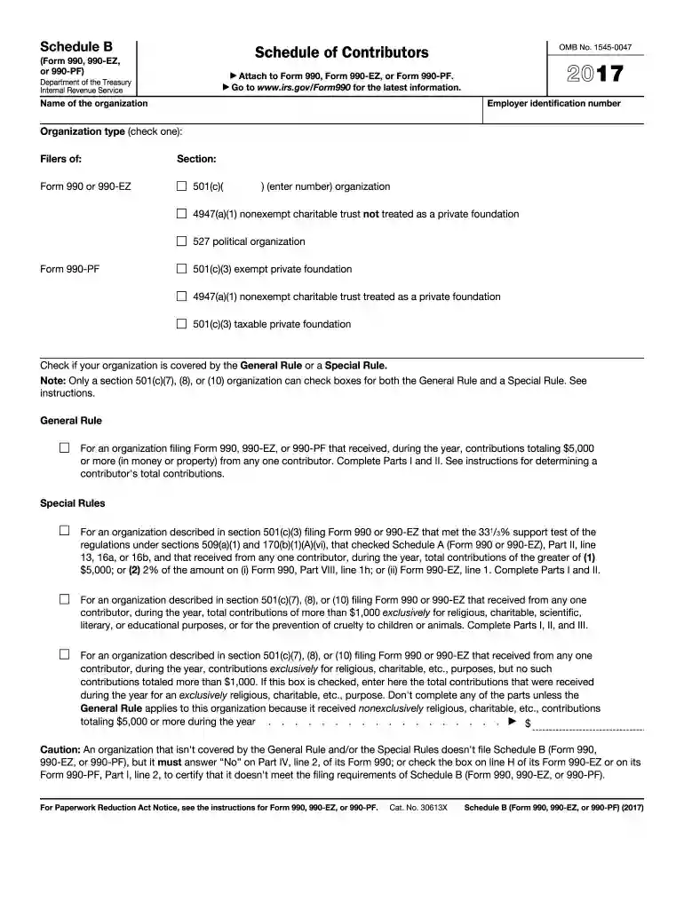 form 990 ez 2017 Preview on Page 1