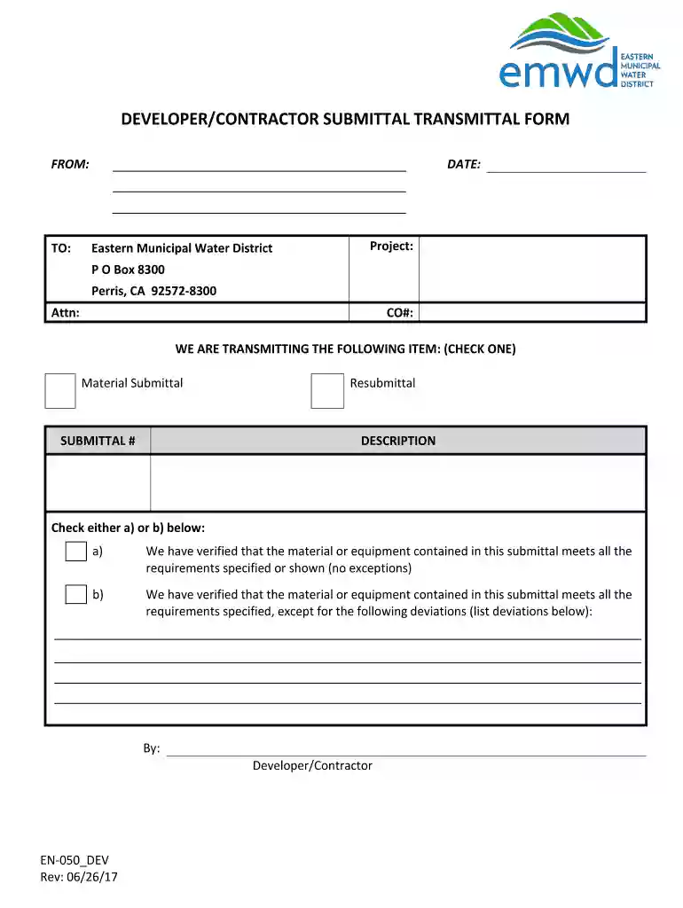 construction transmittal template Preview on Page 1