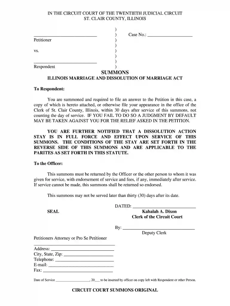 st clair county circuit clerk Preview on Page 1