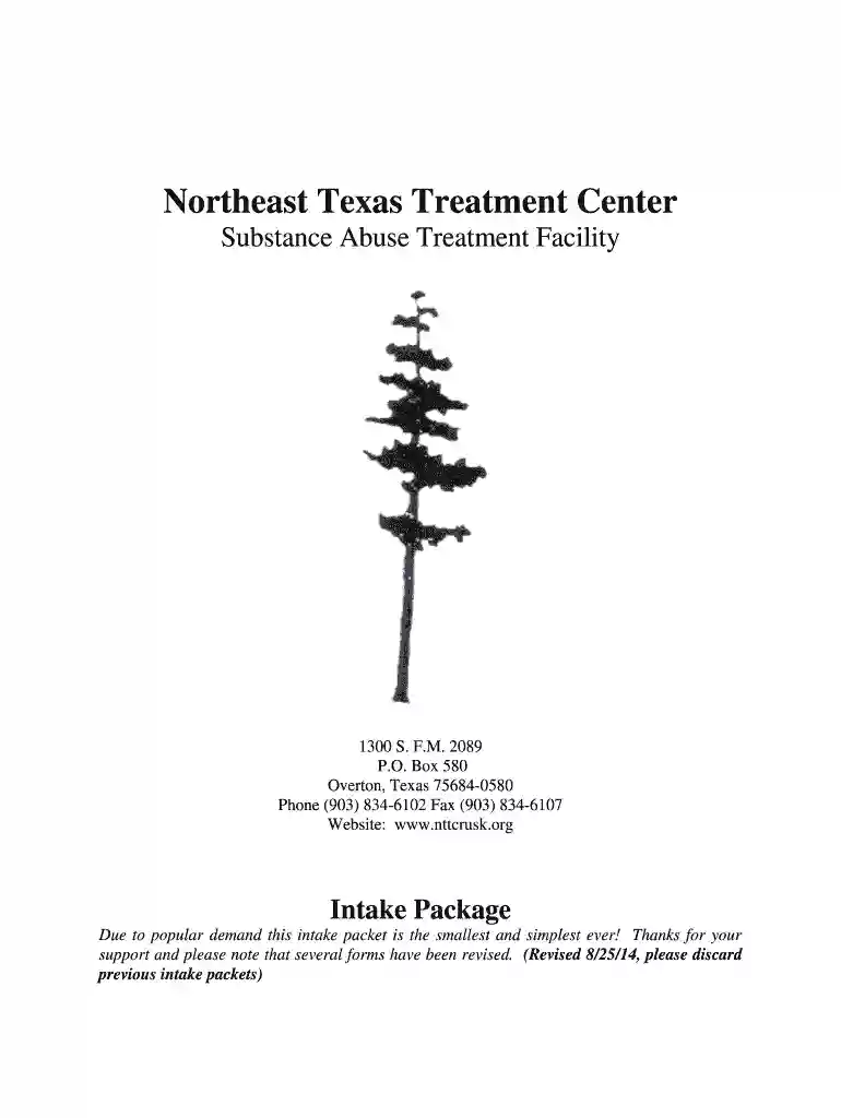 Northeast Texas Treatment Center - Nttcrusk.org Preview on Page 1