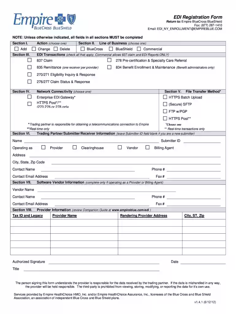 empire referral form Preview on Page 1