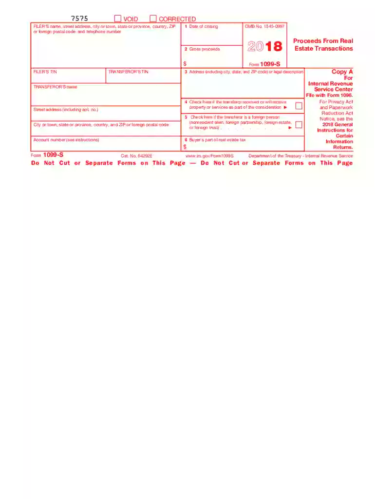 1099s 2018 form Preview on Page 1