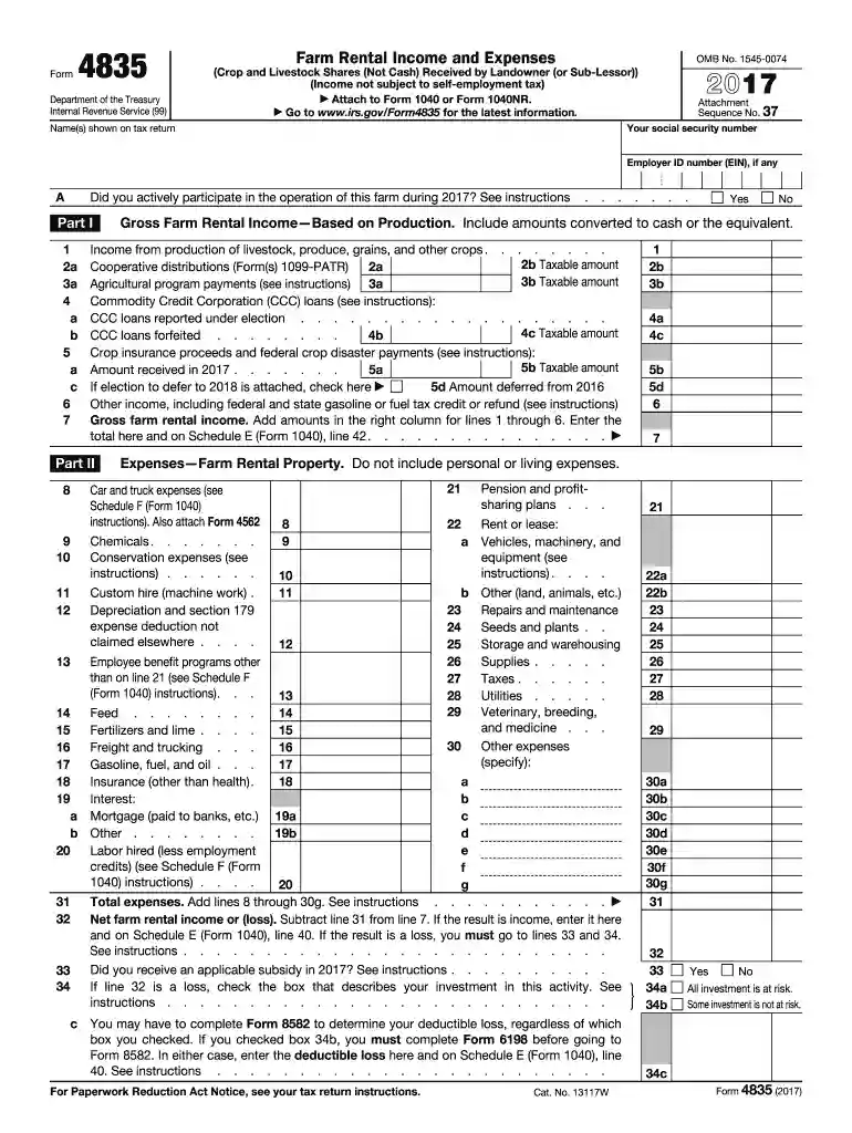 form 4835 Preview on Page 1