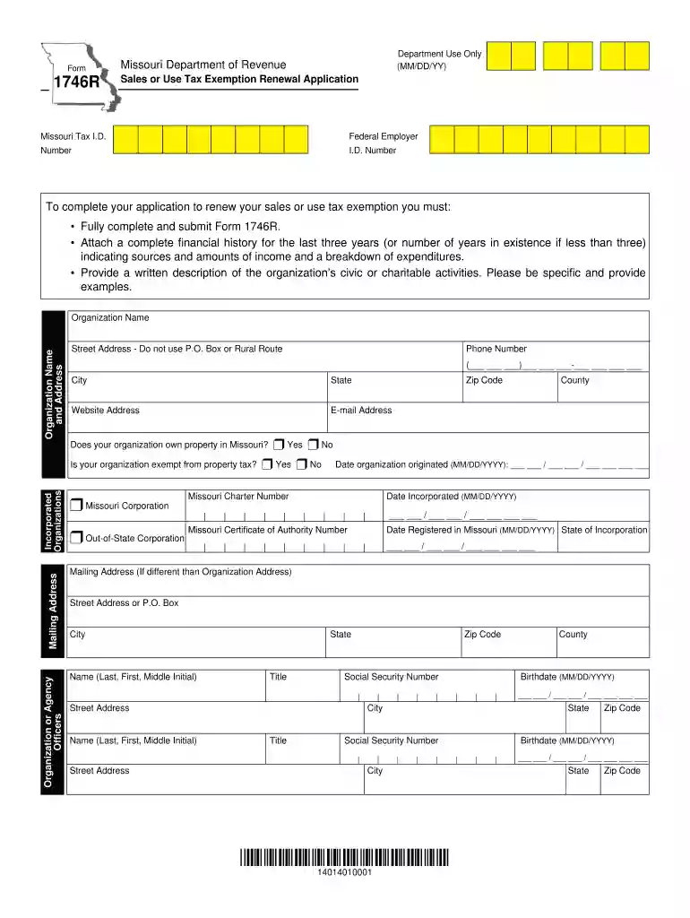 how to fill out missouri farm exemption Preview on Page 1