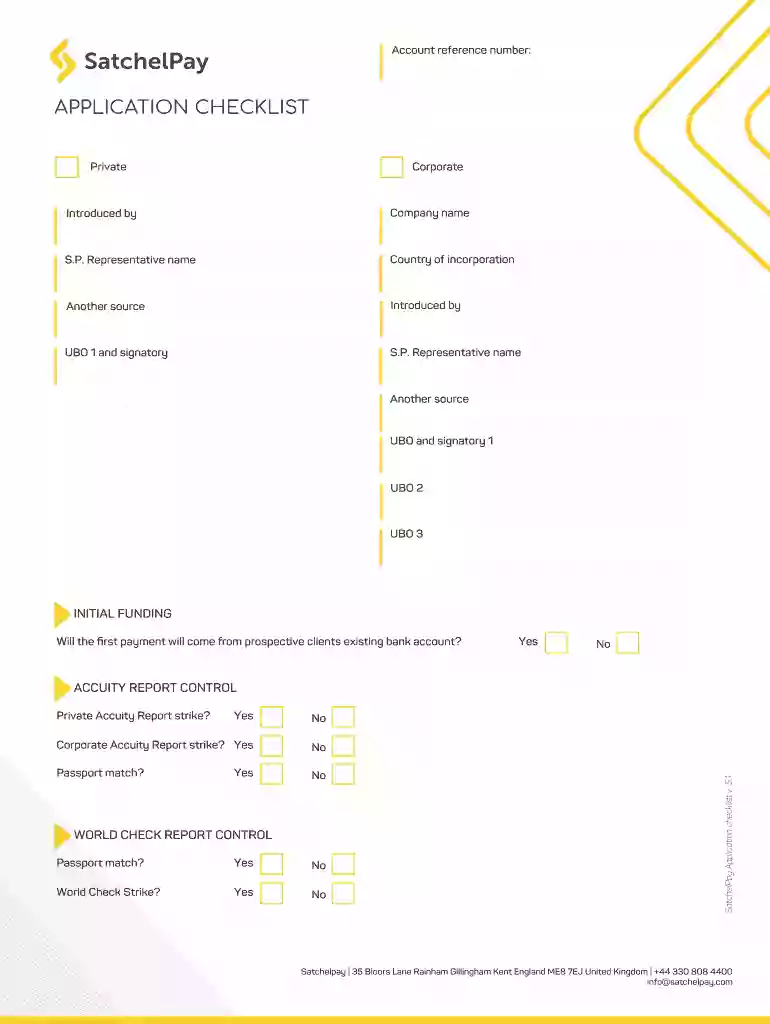credit reference account number Preview on Page 1