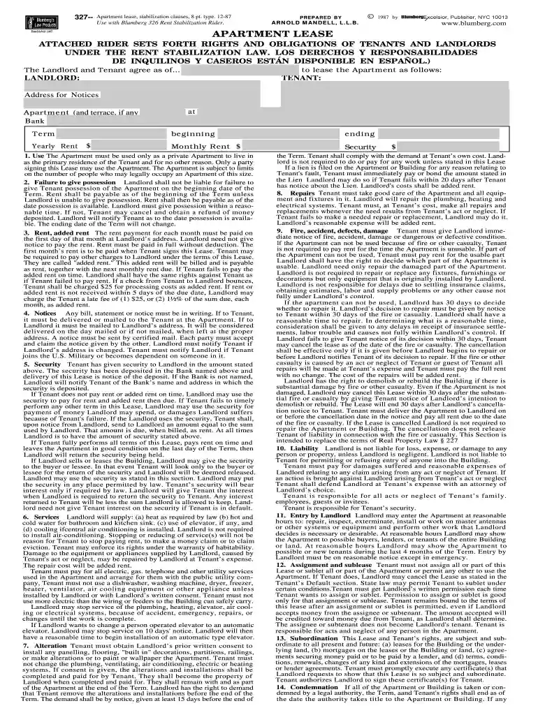 arnold mandell lease agreement Preview on Page 1