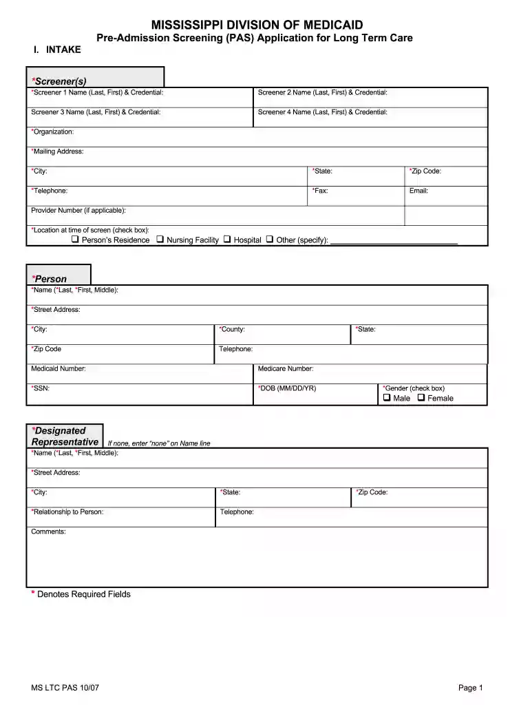 mississippi pre admission Preview on Page 1