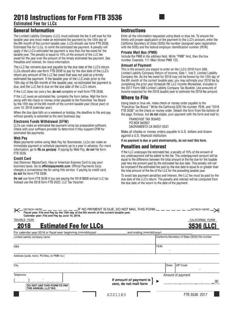 form 3536 2018 Preview on Page 1