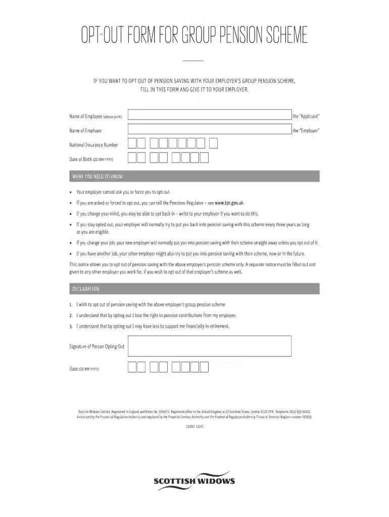 scottish widows letter Preview on Page 1