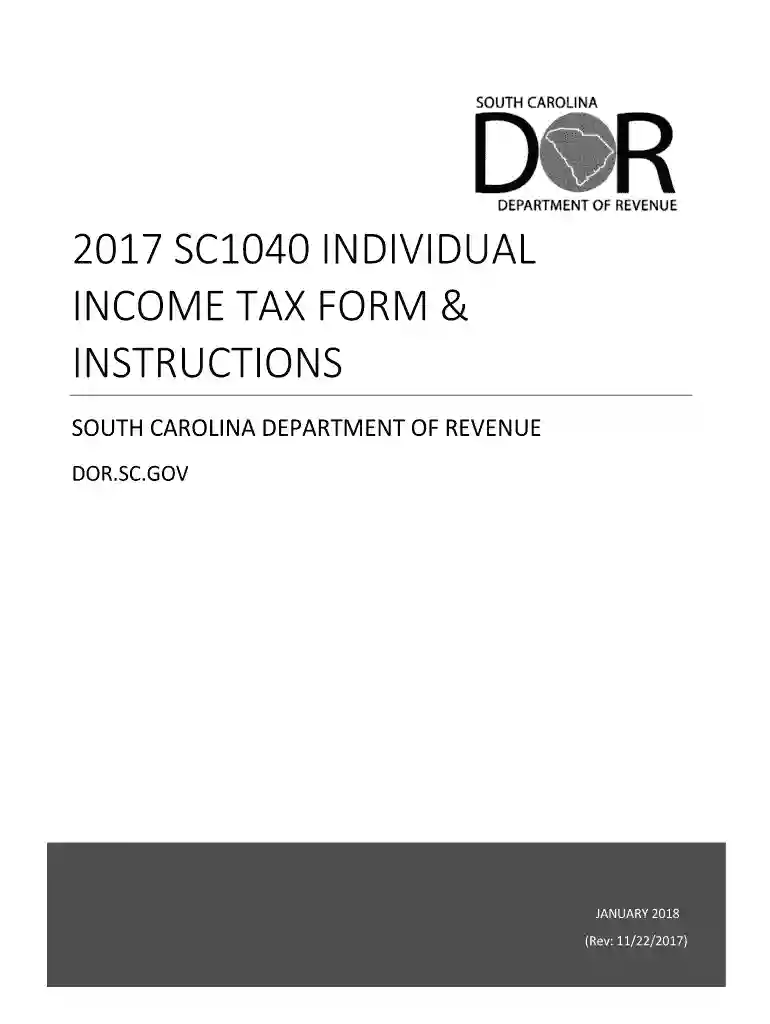 complete 2017 sc1040 online Preview on Page 1