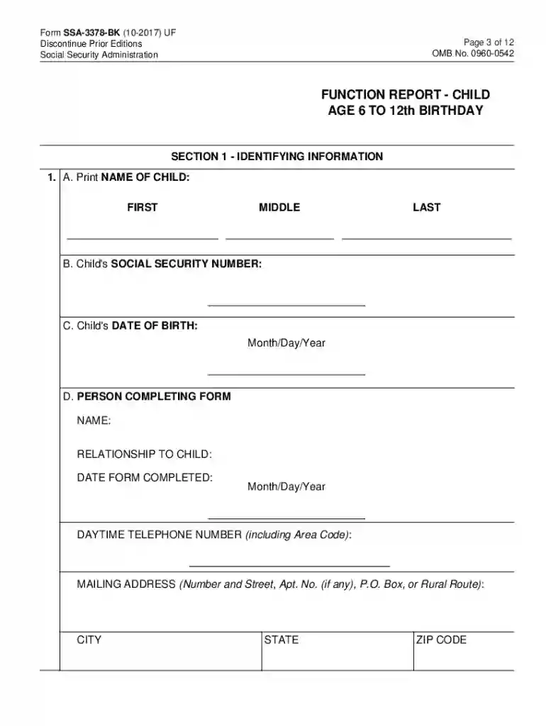 ssa 3378 Preview on Page 1