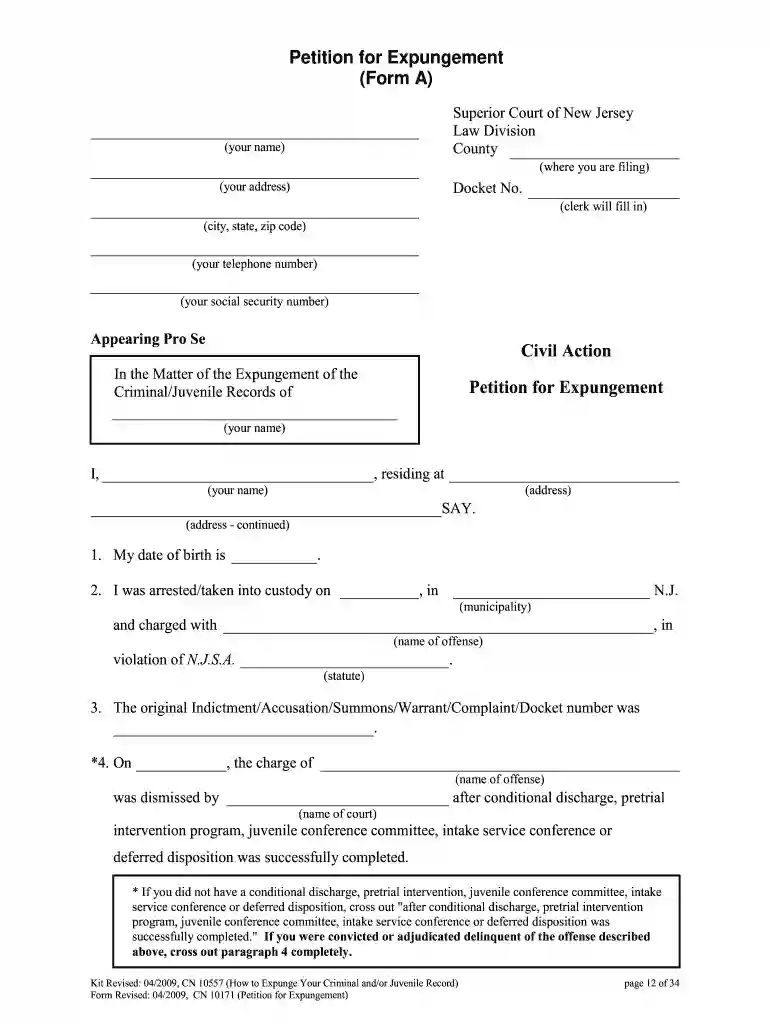 How to Expunge Your Criminal and/or Juvneile Record Preview on Page 1