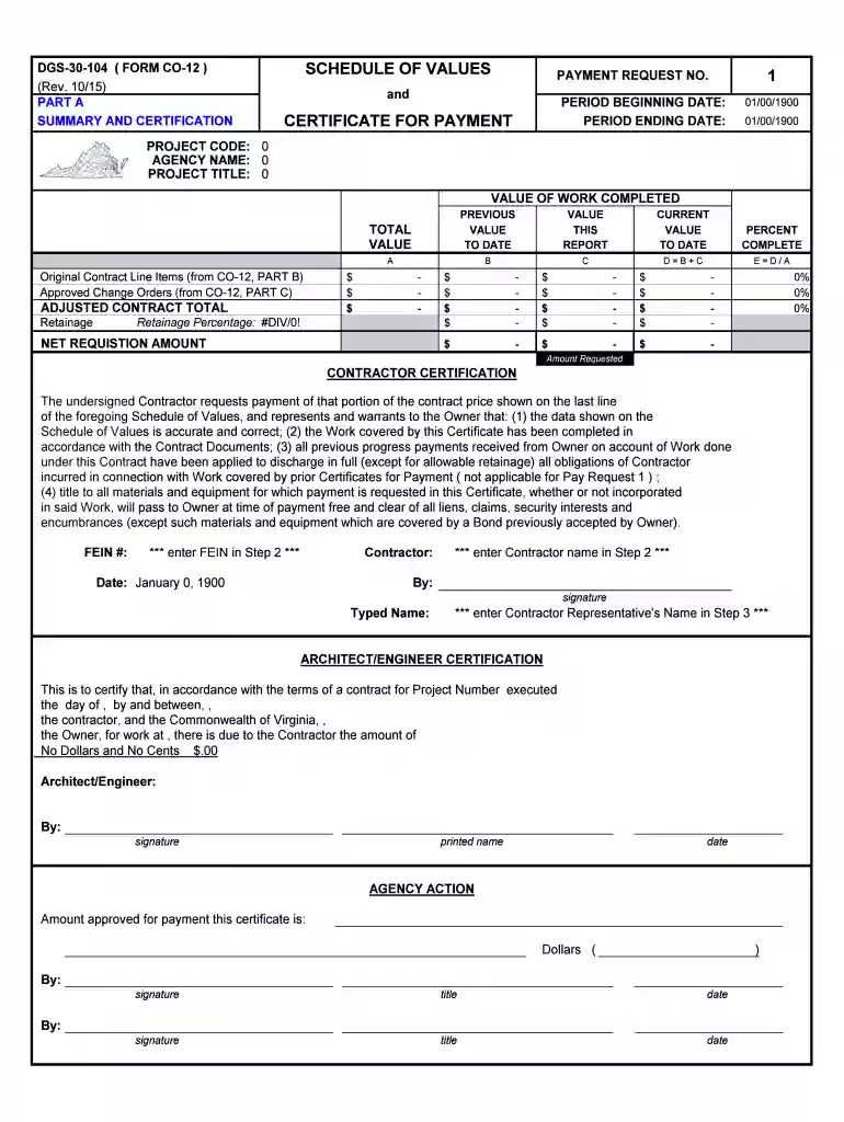 dgs 30 104 form co 12 Preview on Page 1