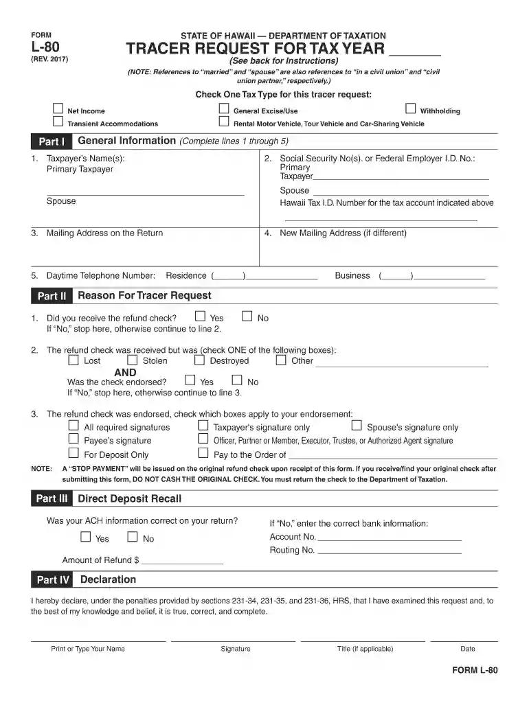 general excise tax hawaii form Preview on Page 1