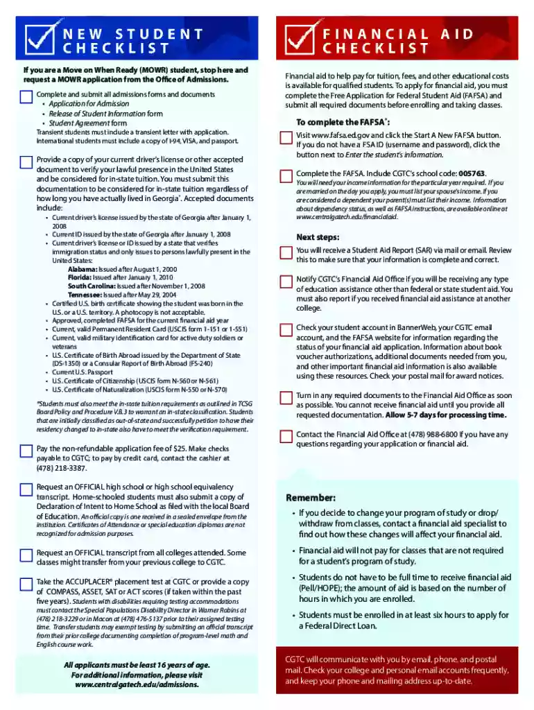 cgtc application Preview on Page 1