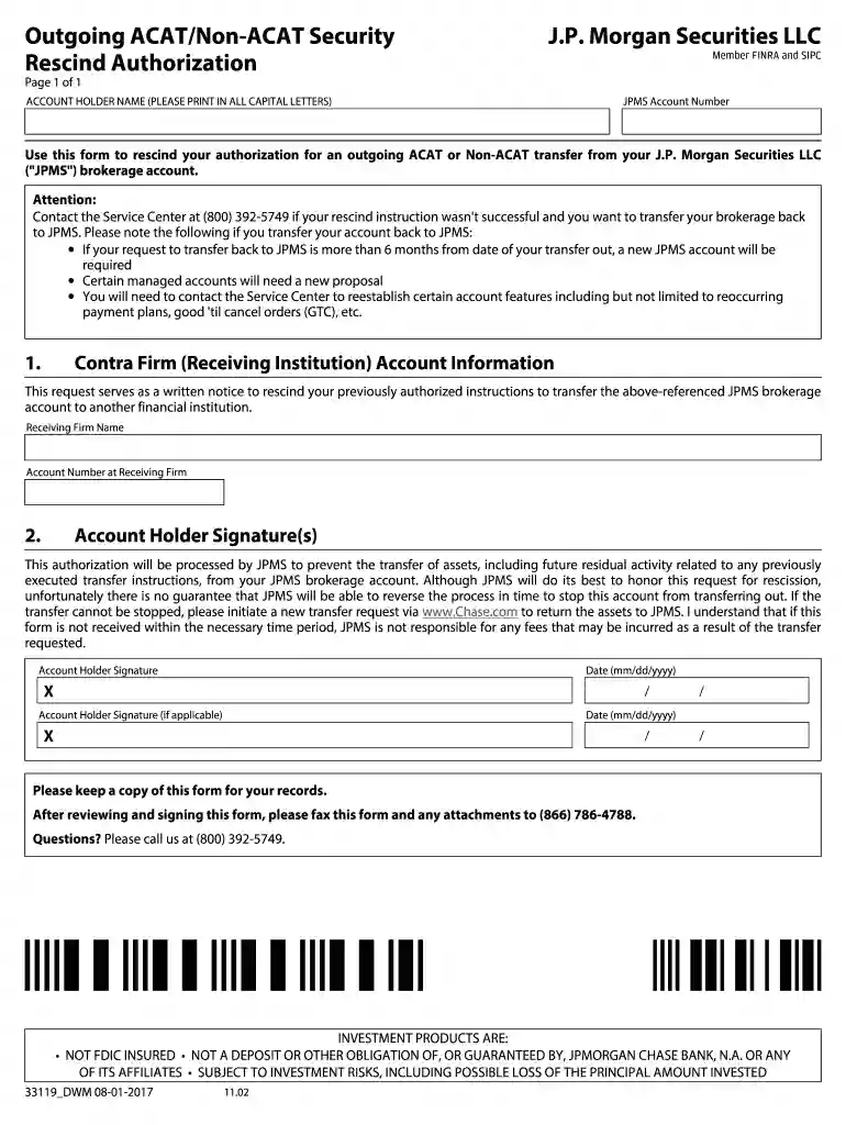 acats form Preview on Page 1