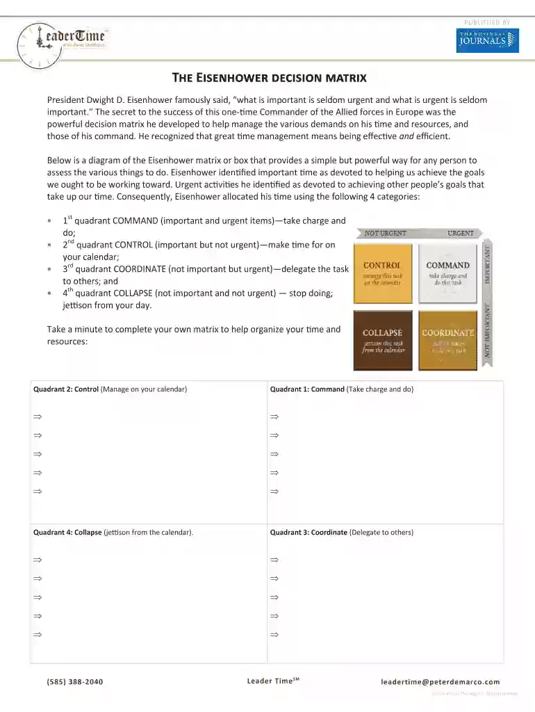 decision matrix online Preview on Page 1