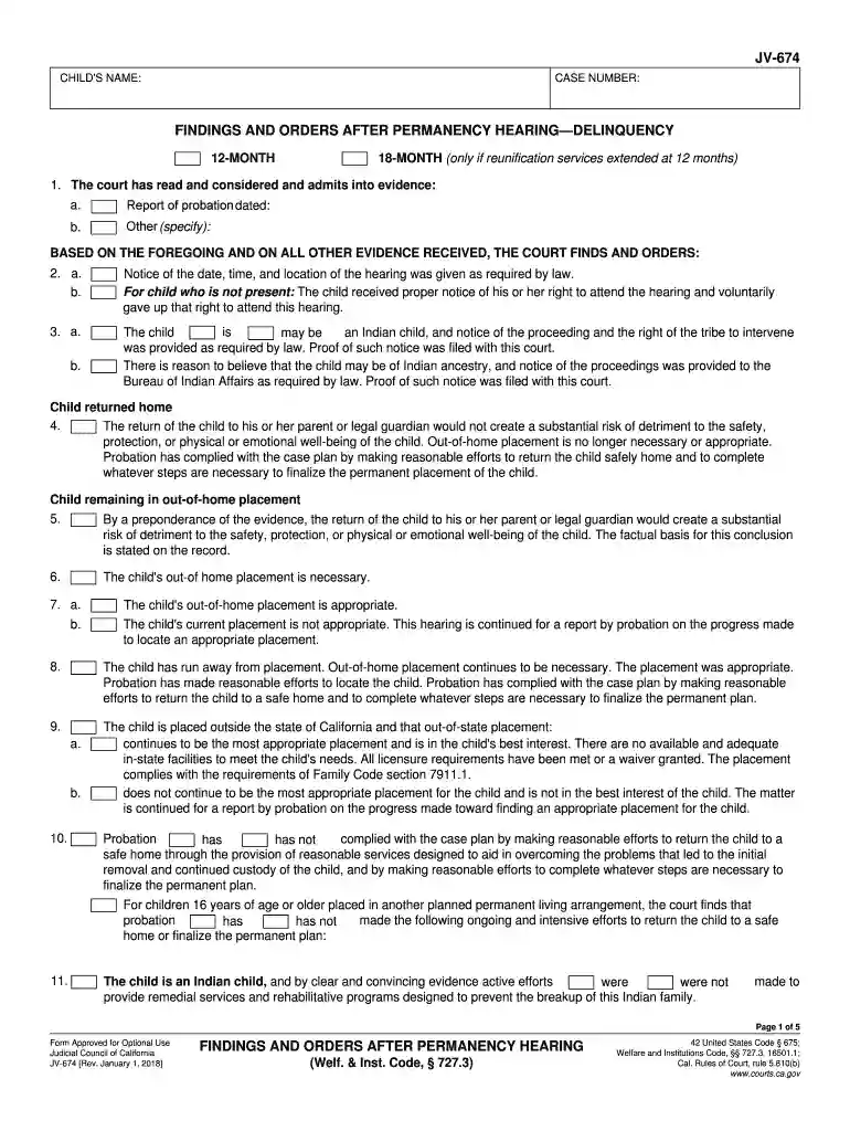 jv 674 Preview on Page 1