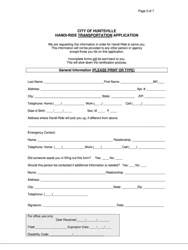 handi ride Preview on Page 1