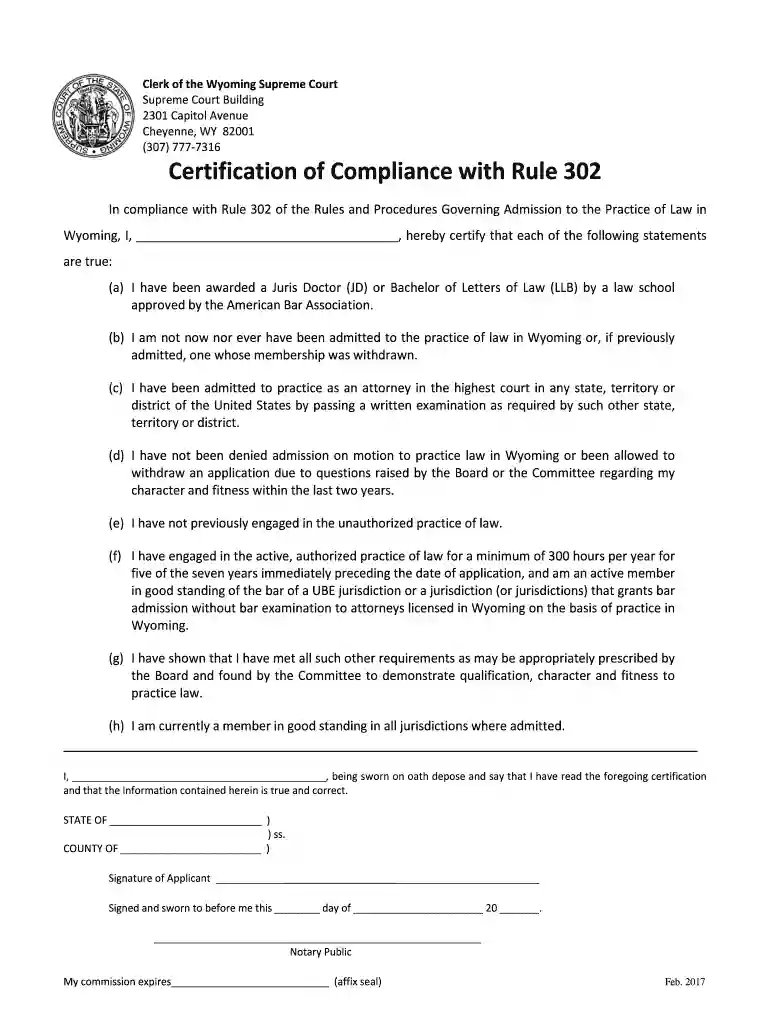 rule 302 Preview on Page 1