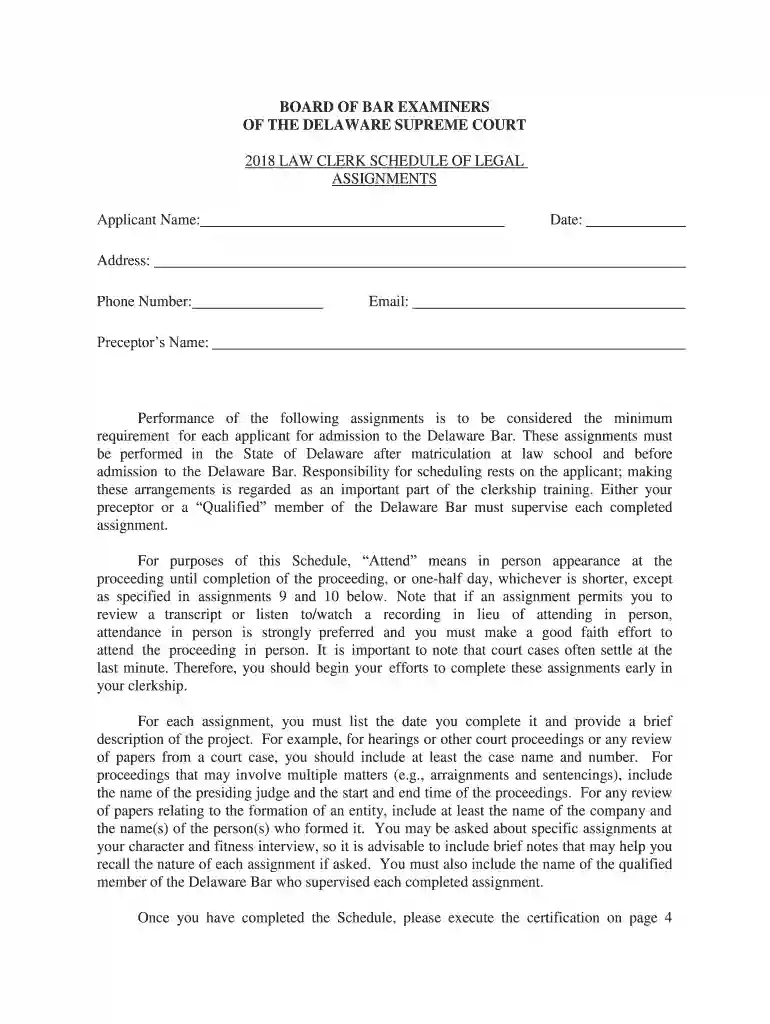 BOARD OF BAR EXAMINERS OF THE ... - Delaware Courts Preview on Page 1