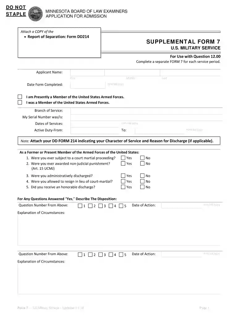 To be used with Question 12 - Minnesota State Board of Law ... Preview on Page 1