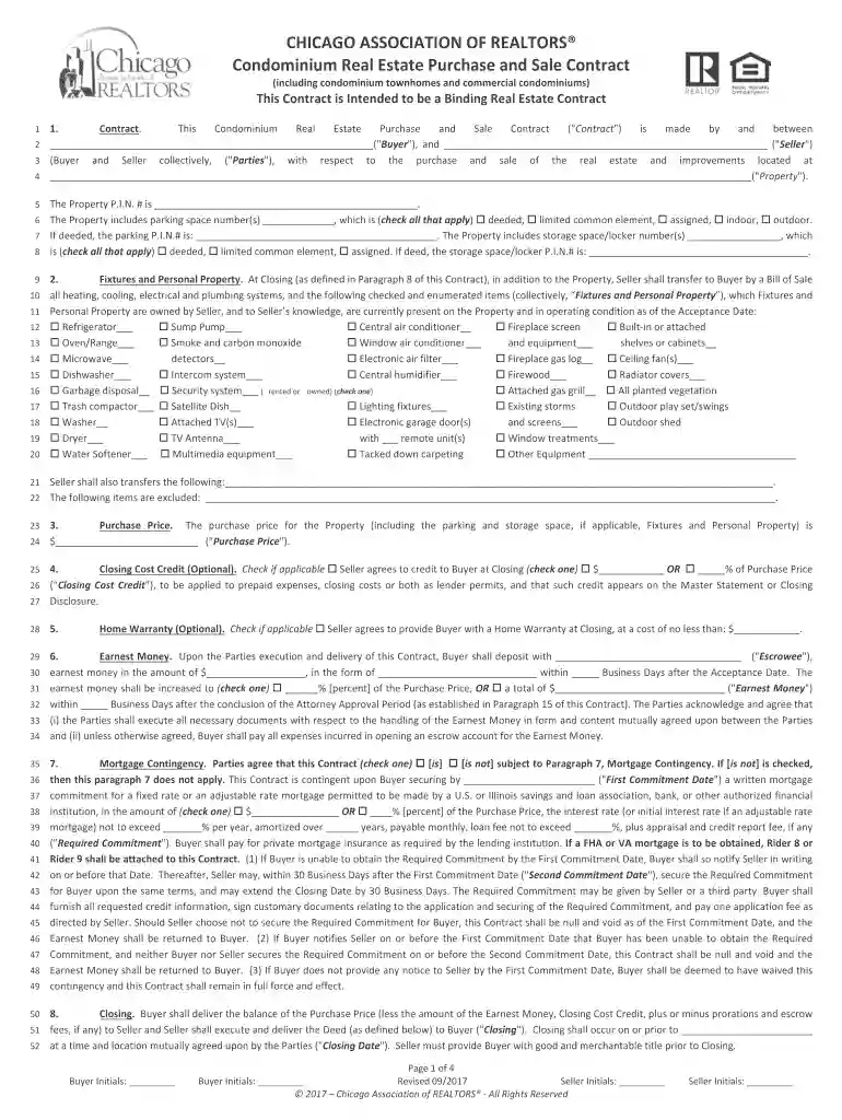 car real estate contract Preview on Page 1