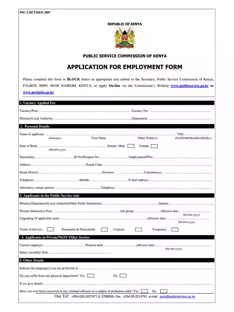 employment letter job Preview on Page 1