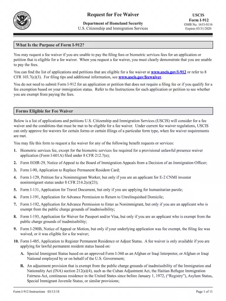 what font does uscis use Preview on Page 1