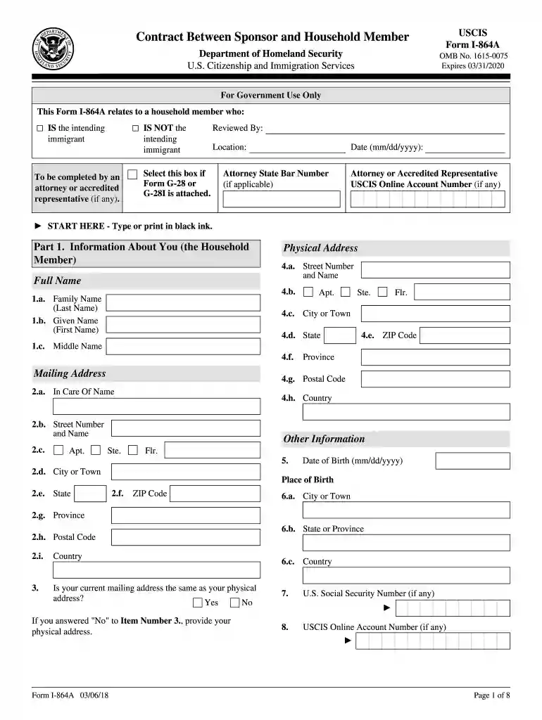 does a spouse need to file i 864a because we file joint taxes Preview on Page 1