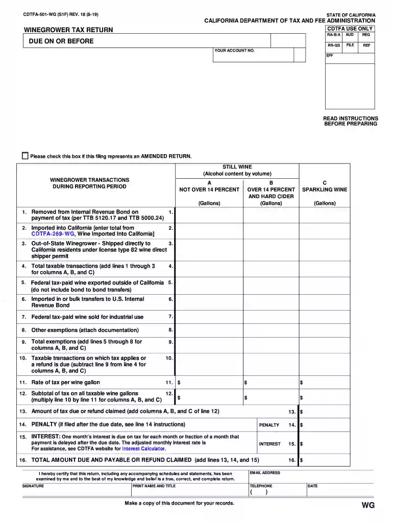 ca wg tax Preview on Page 1