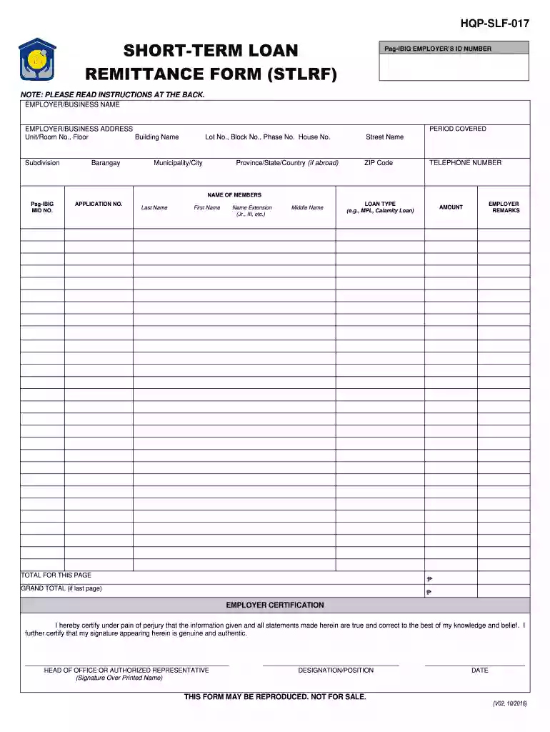 short term loan pag ibig Preview on Page 1