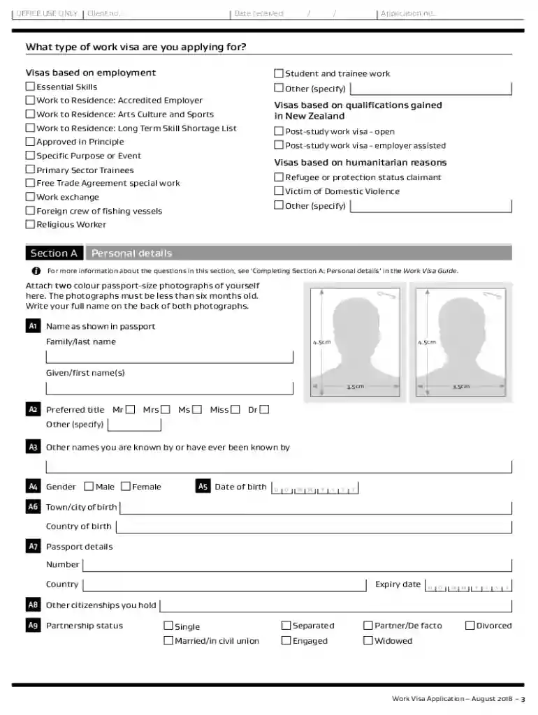 inz 1015 form Preview on Page 1
