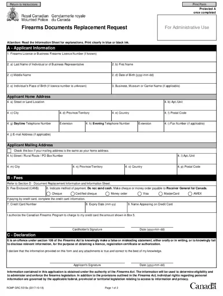 rcmp pal renewal online Preview on Page 1