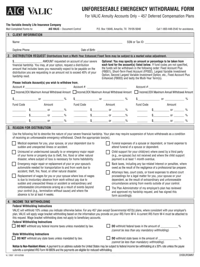 valic login Preview on Page 1