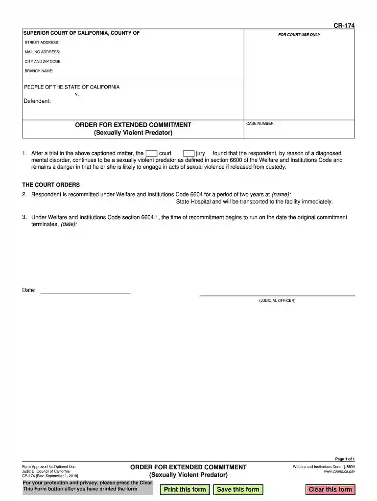extended commitment Preview on Page 1