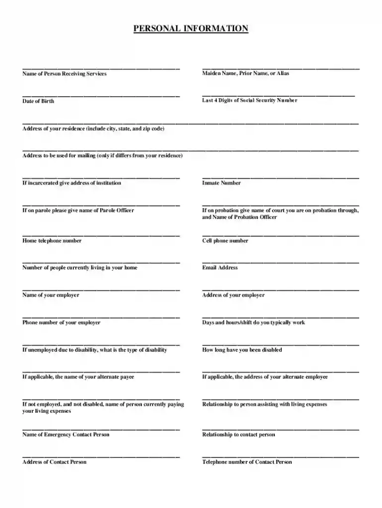 erie county public defender application Preview on Page 1