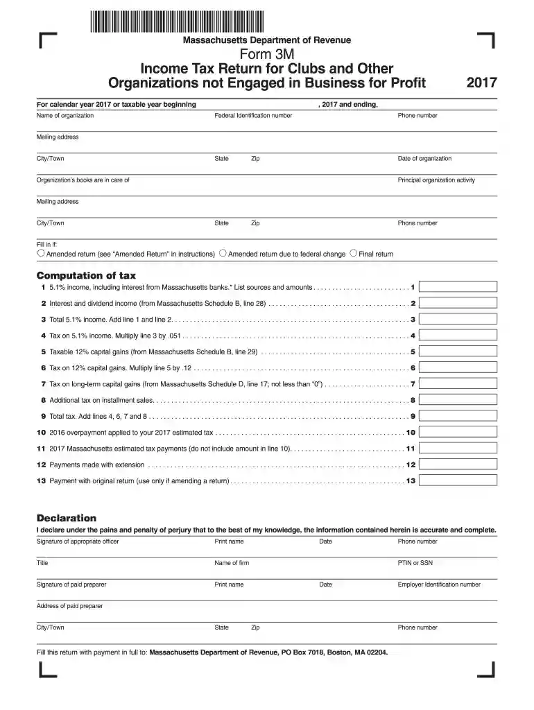 form 3m Preview on Page 1