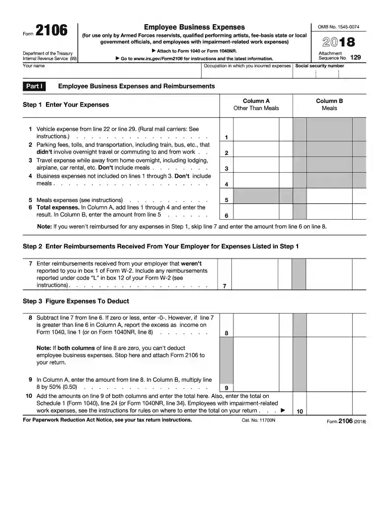 2018 irs form Preview on Page 1