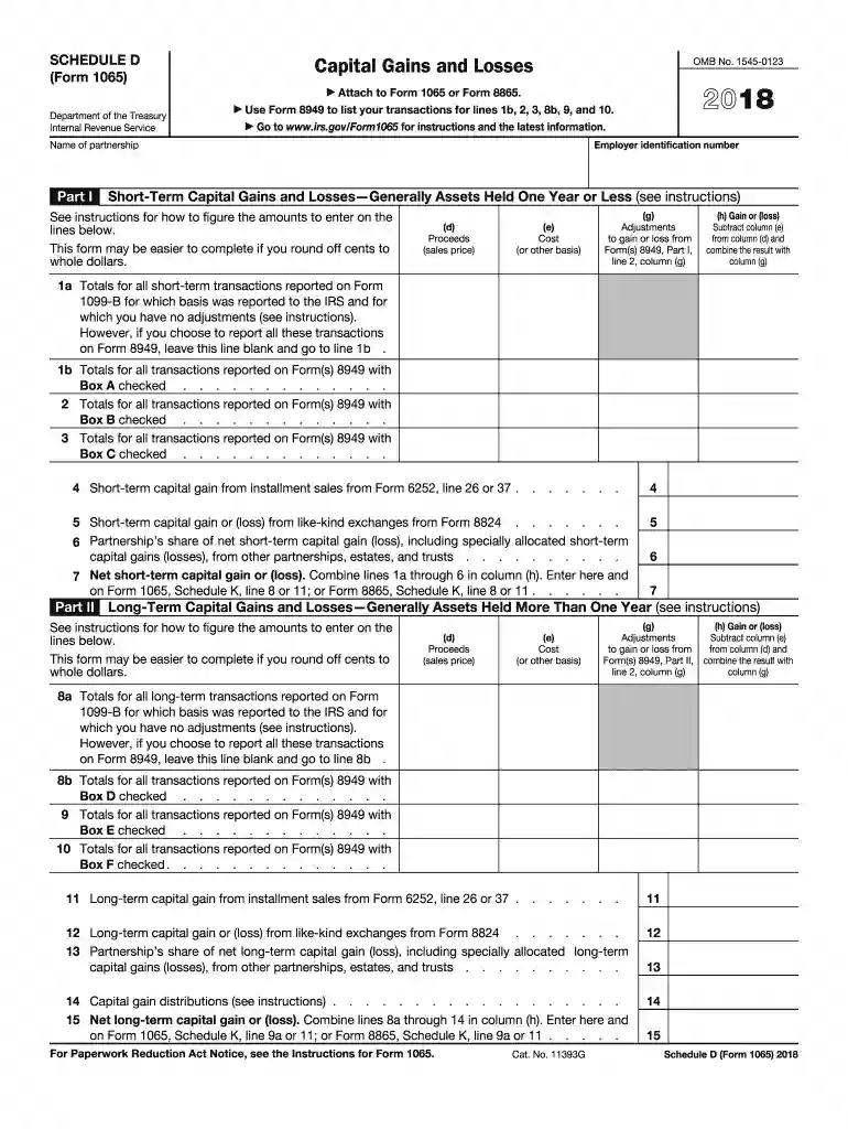 1065 form Preview on Page 1