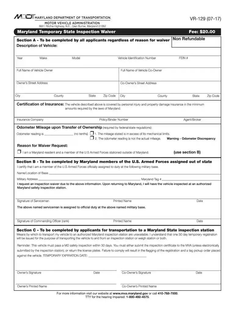 maryland 60 day temporary tags Preview on Page 1