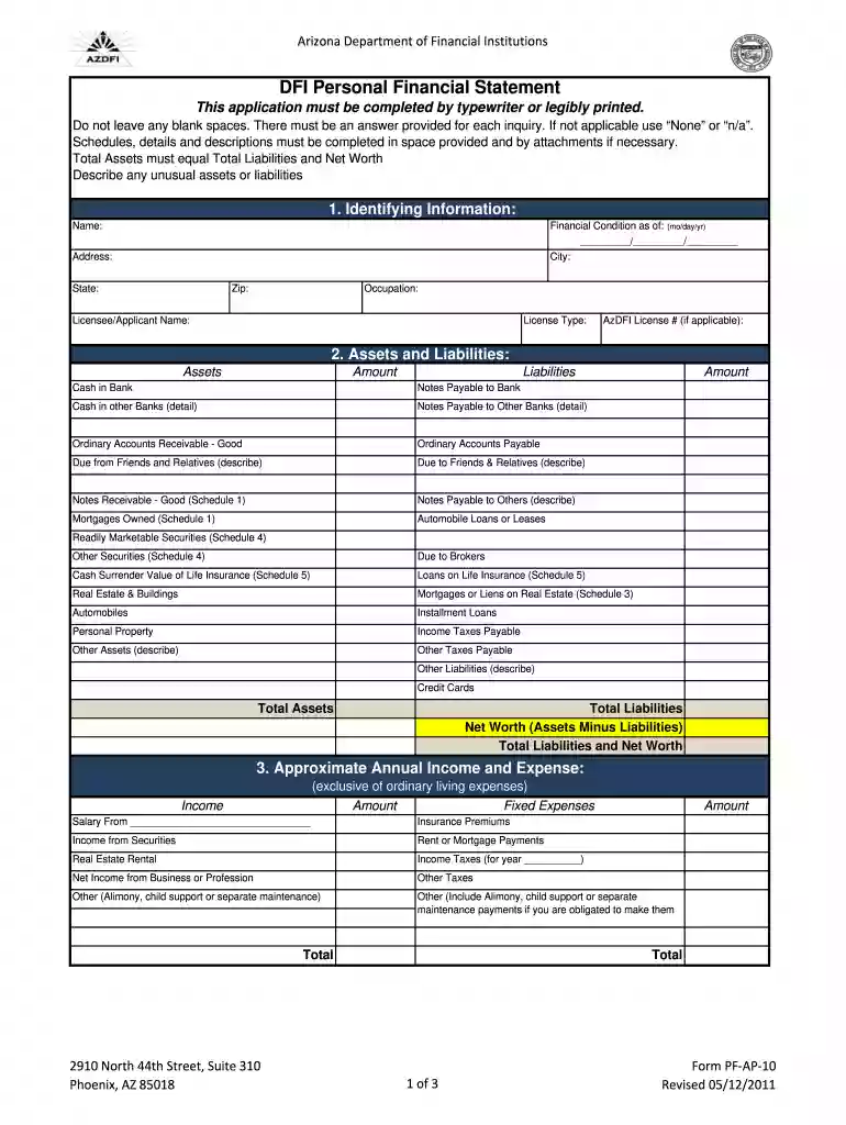 azdfi Preview on Page 1