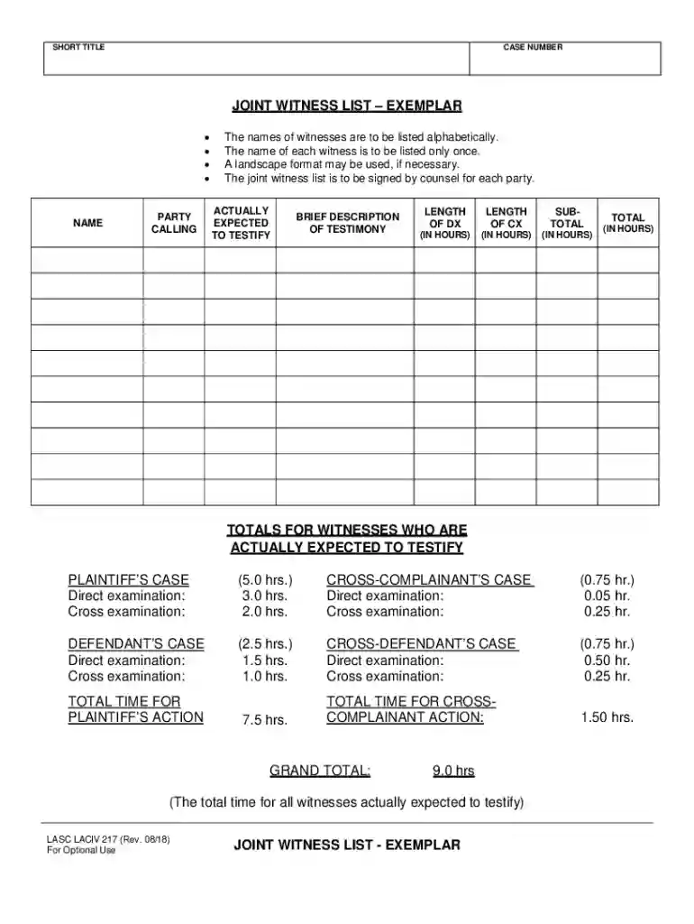 cause trial Preview on Page 1