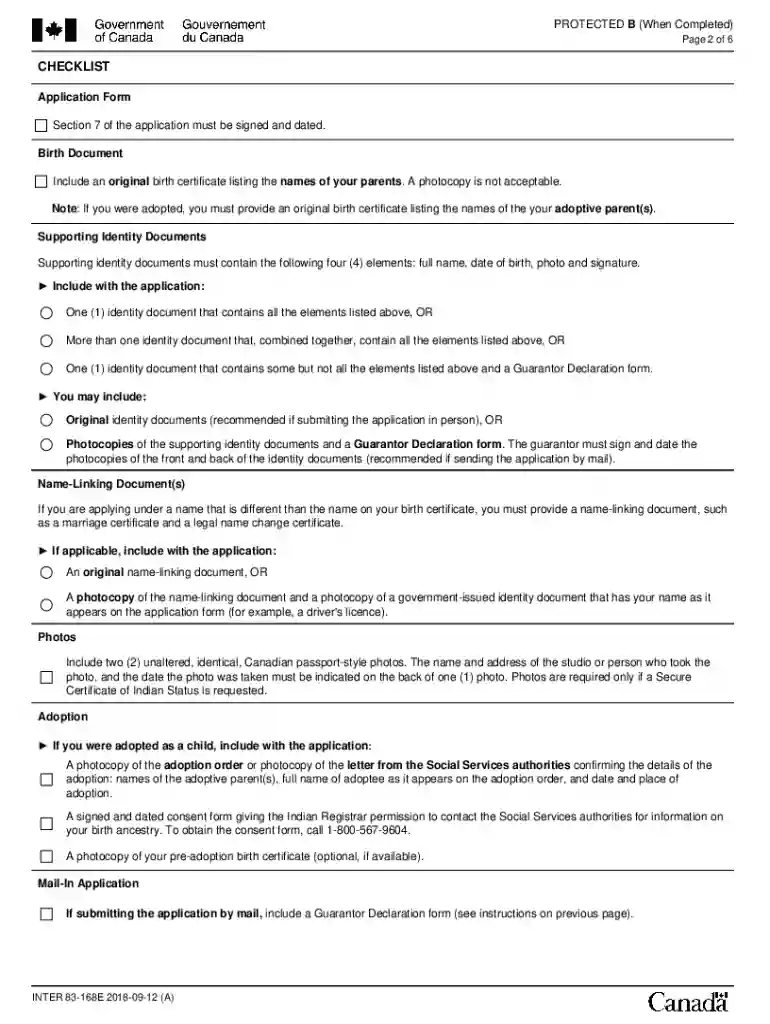 qalipu forms Preview on Page 1